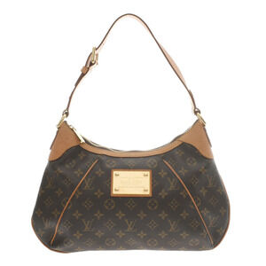 Louis Vuitton Monogram Thames Shoulder Bag Brown Canvas